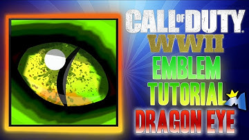 Ultra Dragon Eye - Call of Duty COD WW2 WWII ( EASY ) How to Emblem Tutorial