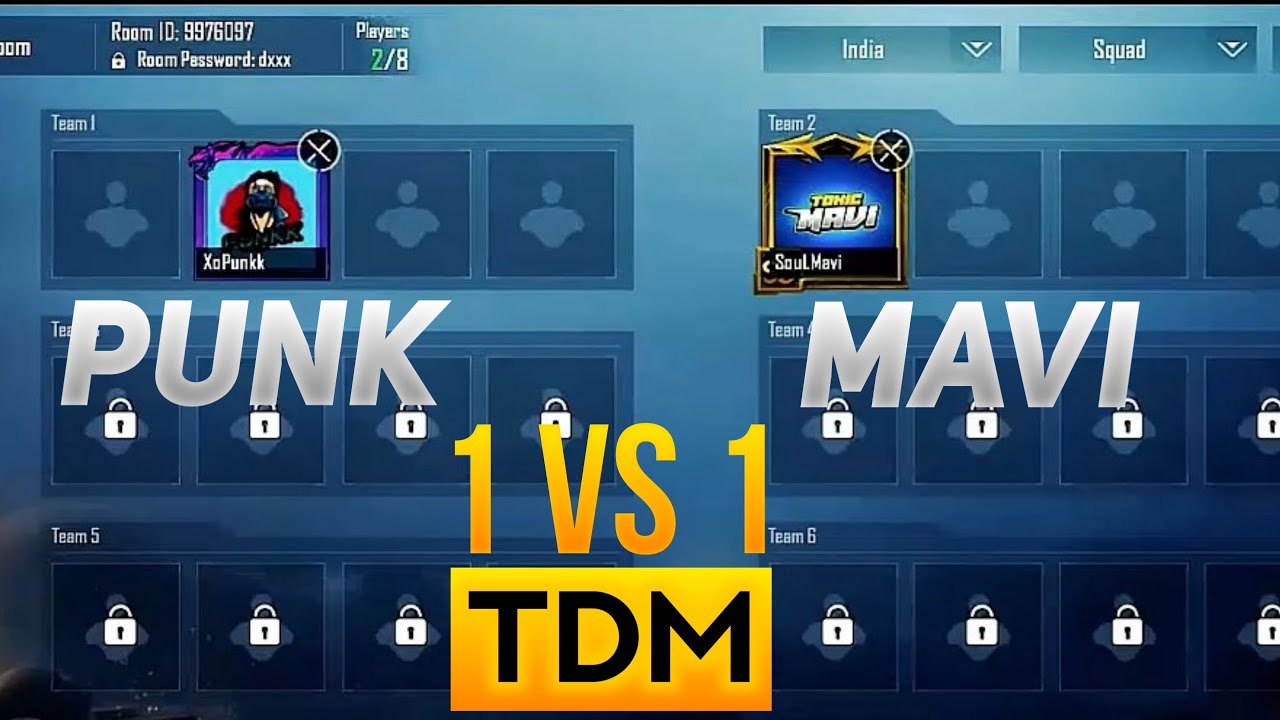 Mavi Vs Punk || 1 Vs 1 TDM || Scout Spectating Mavi Vs Punk TDM Match ...