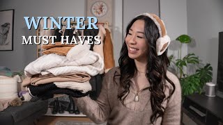 WINTER ESSENTIALS | Pieces you need to survive the cold AND stay cute