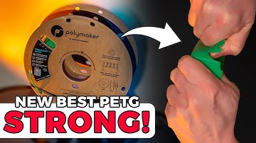 NEW ULTIMATE PETG: Polymaker PETG (High-Speed, High-Adhesion, Low-Warping)