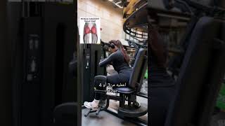 hip Abduction Machine تمرين الخفسة #الخفسة#fitness #coachinglife #gym #algeria #batna #oran