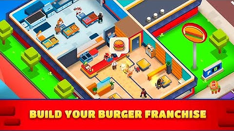 Idle Burger Empire Tycoon -  Gameplay