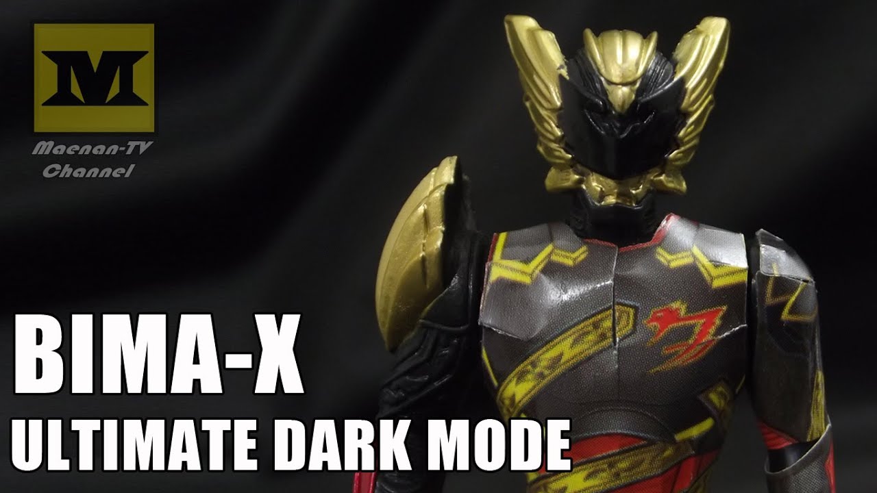 Bima X Ultimate DARK MODE Bima X Action Pose Collection YouTube