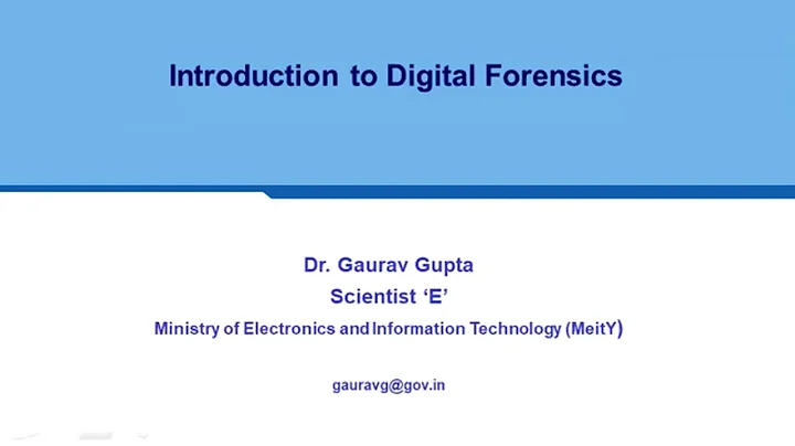 Fundamental Digital Forensic Principles