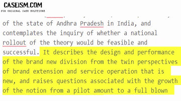 State Bank of India: Kohinoor Banjara Branch Case Study Help - Caseism.com