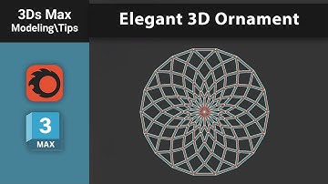 From Cylinder to Ornamental Pattern | 3ds Max Modeling
