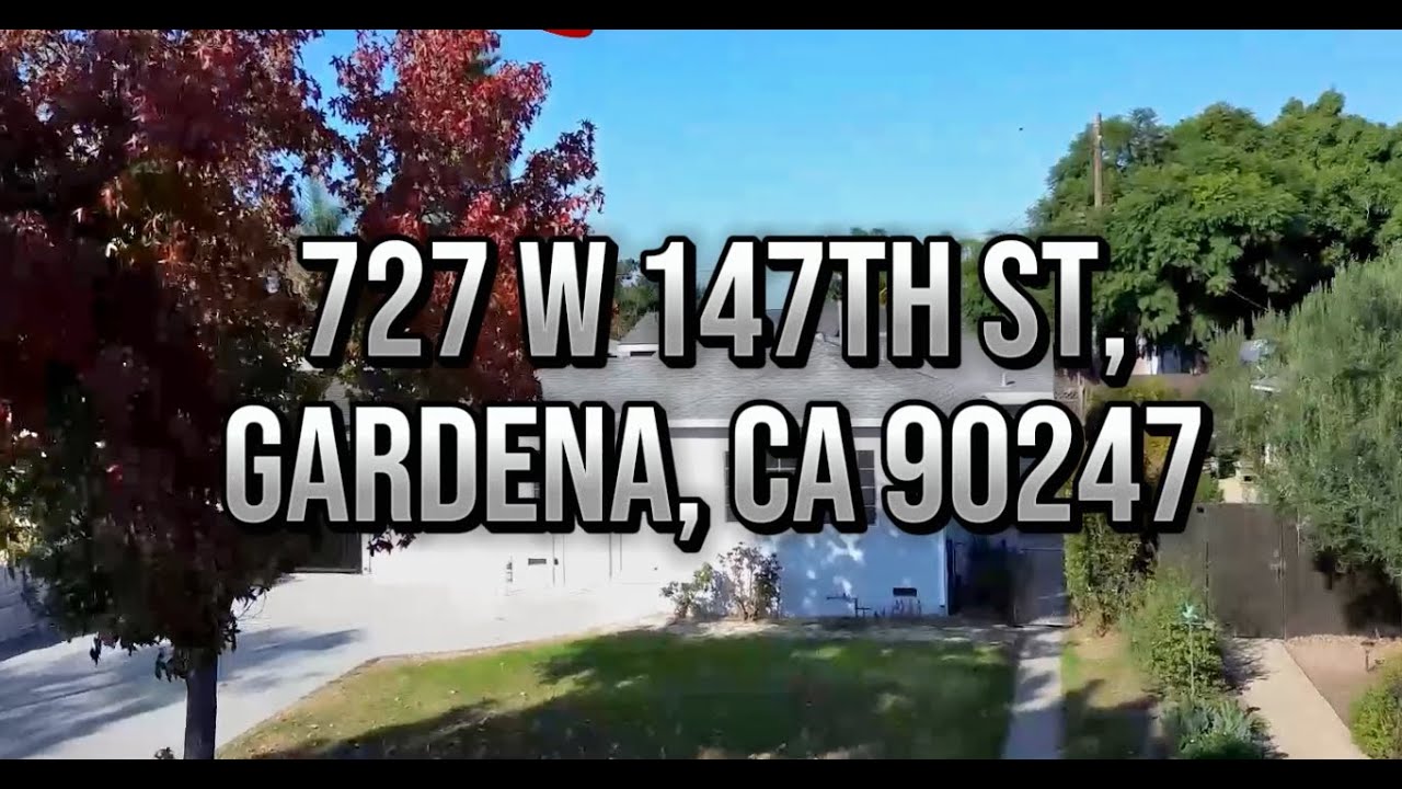 Hermosa casa en Gardena, CA 760,000 YouTube