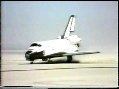 Space Shuttle Columbia 1. Landung 1981 / first lan...