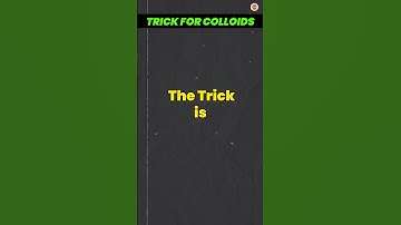 Top-Secret Tricks for Easy Recall! Colloids💡📚 #vedantu9class #class9 #vedantu9and10