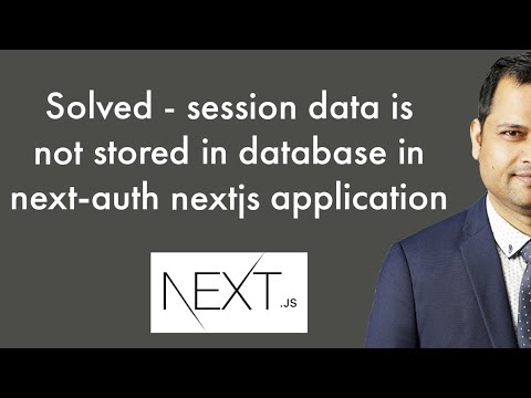 session data is not stored in database in next auth nextjs application