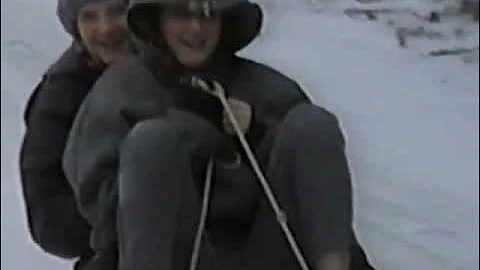 RENEE MORROW PLAYING IN THE SNOW