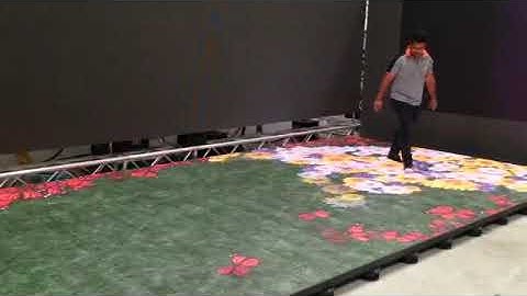 Interactive LED Floor | Interactive LED Screen Software | LuminVision