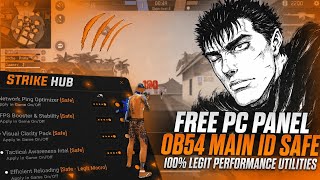 NEW PC PANEL UPDATED OB54💻PANEL FOR FREE AIMBOT FREE FIRE🎯SNIPER AIMBOT | 100% SAFE AND ANTIBAN✅