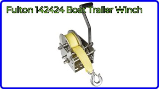 REVIEW (2026): Fulton 142424 Boat Trailer Winch. ESSENTIAL details.