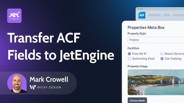 Transfer ACF Fields to JetEngine on a WordPress Website