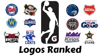 Nba g league logos ranked 27 - 1. this is just my personal opinion i
don't mean to offend anyone. logo it belongs
http://www.sportslogos.net/