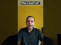 What is a liquid fund? #mf #sip #liquidfund #Wealth4U
