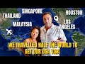 WE TRAVELLED HALF OF THE WORLD TO GET OUR E3 VISA - Sailing Life on Jupiter EP139