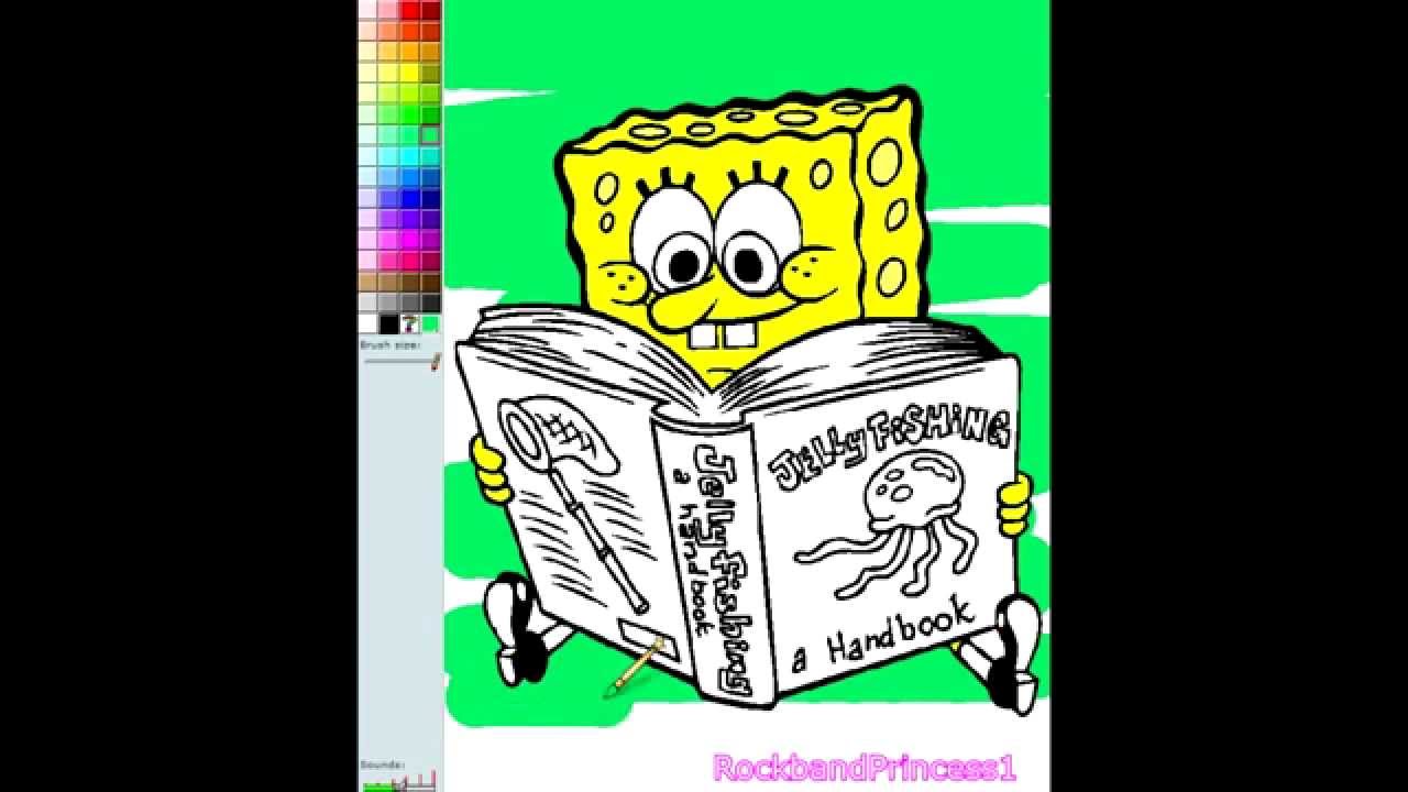 Spongebob Coloring Pages - Spongebob Coloring Book - YouTube