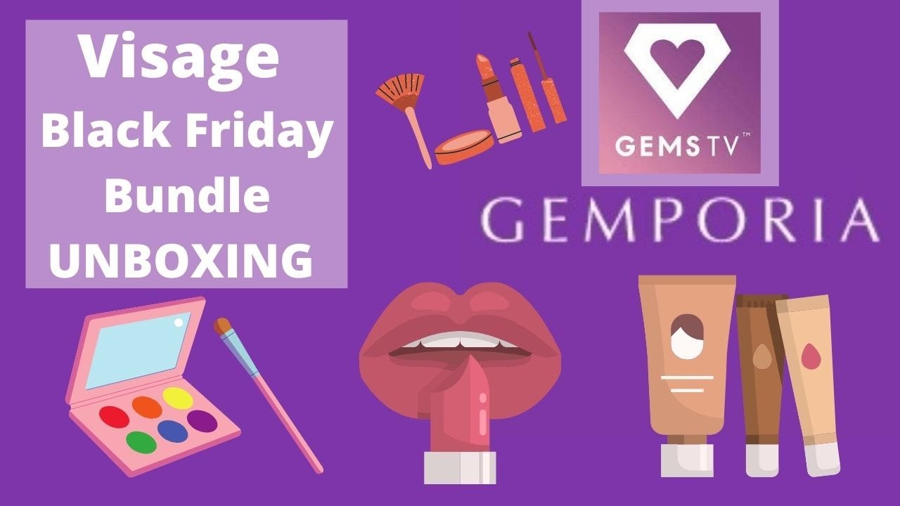 Open With Me No 6 Gems TV Gemporia VISAGE Make up Sets Rocks Steady