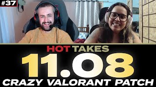PATCH 11.08 IS MENTAL! / ODIN NERF? / Rostermania / Veto / Gentle Mates in VCT - Hot Takes Ep. 37