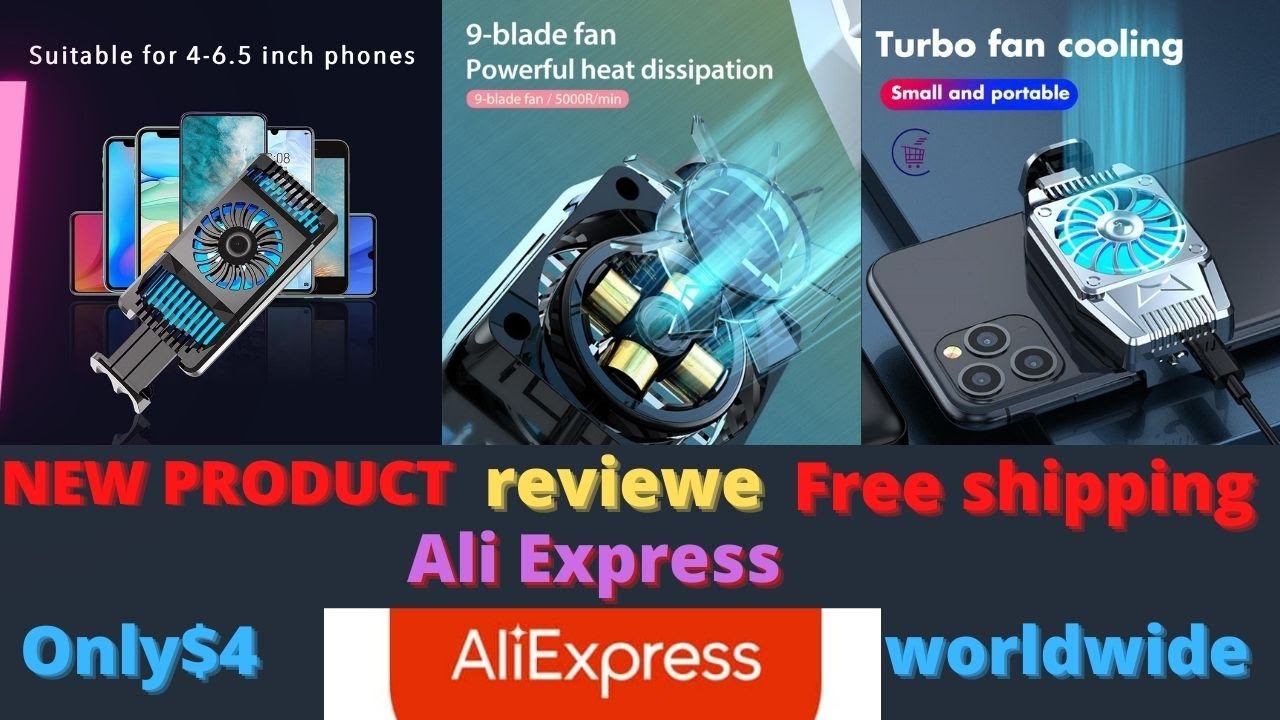 Ali Radiator Ali express phone cooling radiator review 1 - YouTube