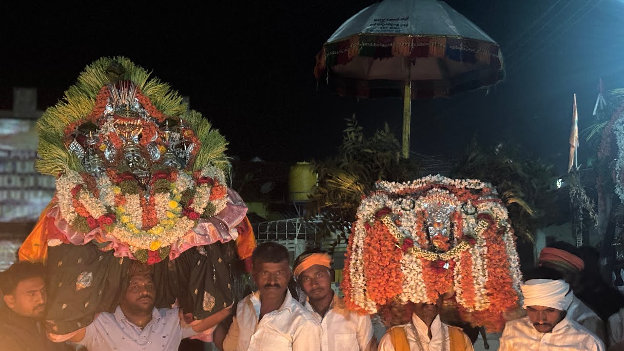 ಬೇವಿನಹಳ್ಳಿ ಕರಿಯಮ್ಮ ದೇವಿಯವರು ಕೆಂಕೆರೆ ಗ್ರಾಮದಲ್ಲಿ ಶ್ರೀ ಕಾಳಿಕಾಂಬ ದೇವಿಯವರ ಜೊತೆ ಅಪರೂಪದ ಸಮ್ಮಿಲನ