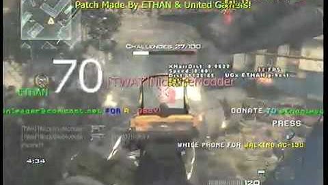 Mw2 - Modded 10th Prestige Lobby Challenges/aim bot/10th Prestige And Much More!!