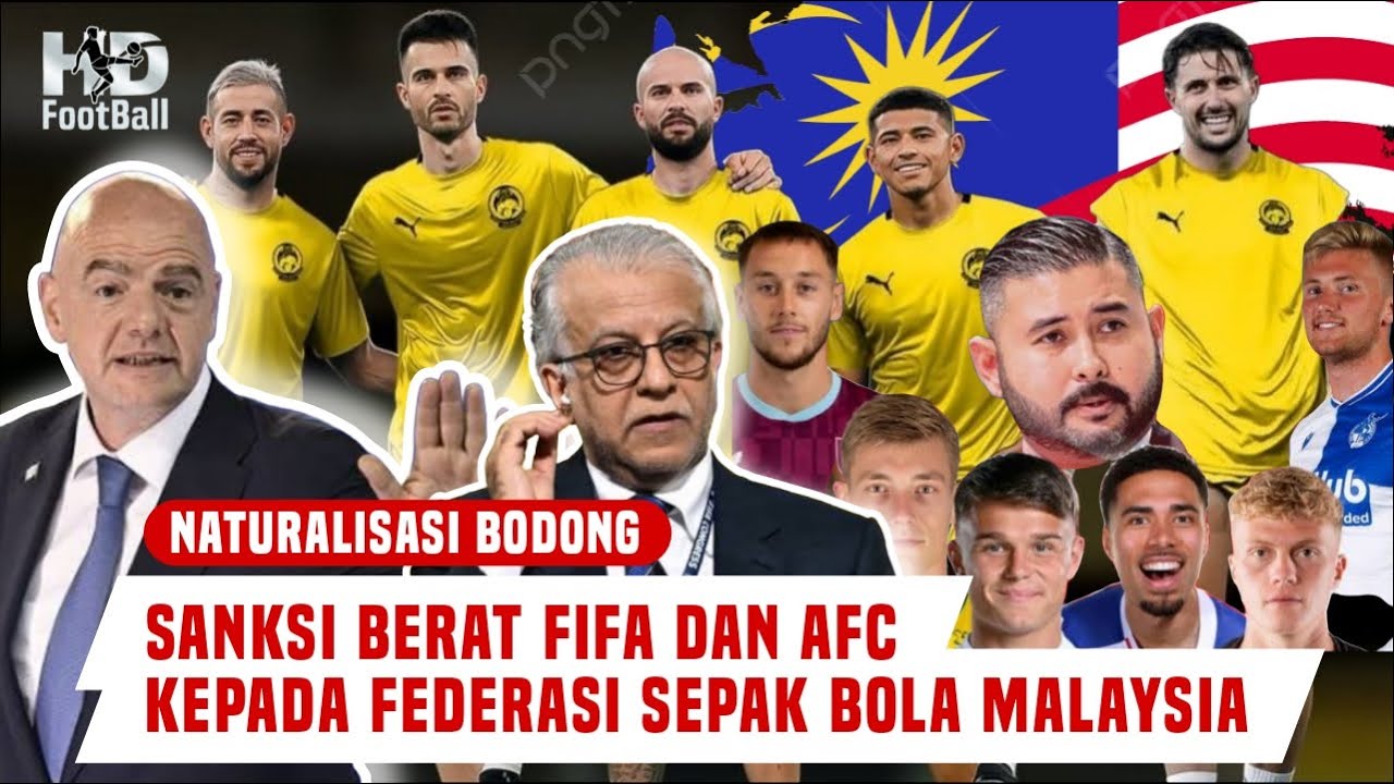 FIFA dan AFC Resmi Sanksi Federasi Sepak Bola Harimau Malaysia (FAM)