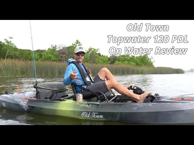 Got Me A NEW Pedal Drive Kayak! NEW Old Town Topwater 120 PDL Unboxing  Review 