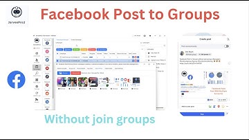 Facebook Post to Groups without join groups #jarveepro #facebookgroup #group #facebookmarketing