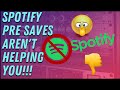 Spotify Pre Saves Don’t Get You On Playlists (Or Help You At All) // SPOTIFY PROMOTION