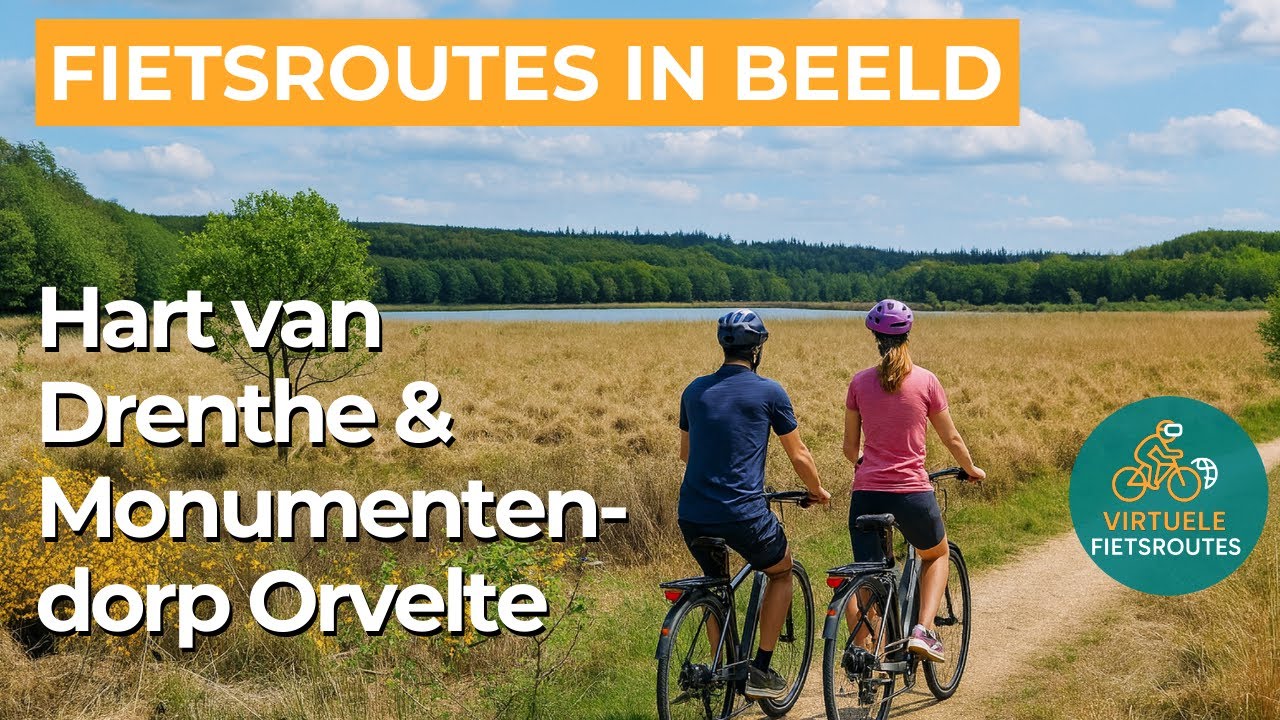 Virtueel Fietsen | Hart van Drenthe en Monumentendorp Orvelte