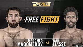 FREE MMA FIGHT | Magomed Magomedov VS Yann Liasse | BRAVE CF 50