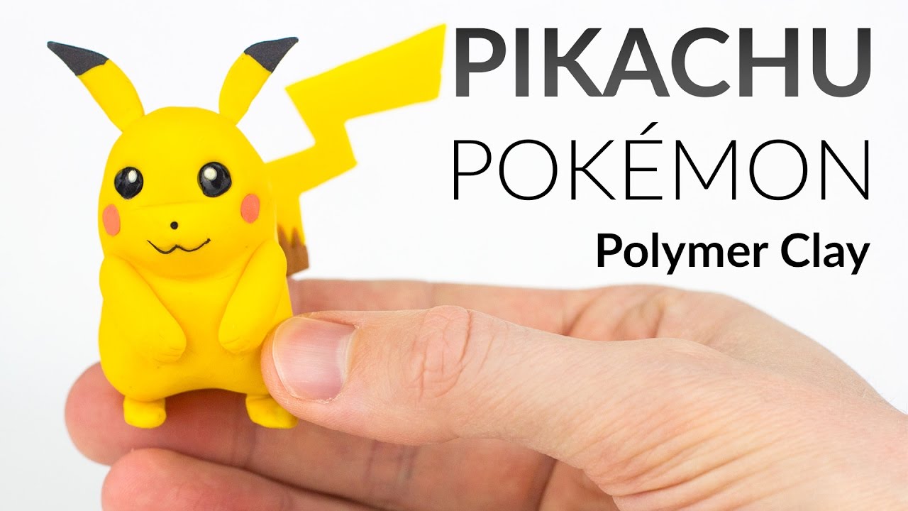 Pikachu Pokemon – Polymer Clay Tutorial - YouTube