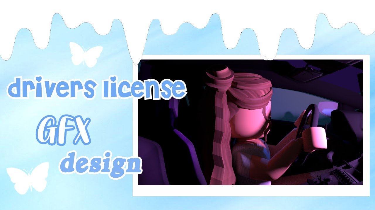 drivers license - Olivia Rodrigo GFX speed design!
