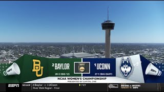 UConn Women's Basketball Highlights v. Baylor 03\/29\/2021 (NCAA Tournament Elite Eight)