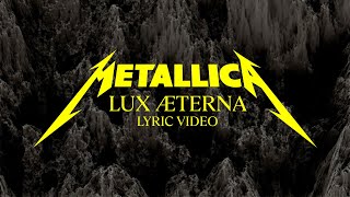 Metallica: Lux Æterna (Official Lyric Video) Resimi