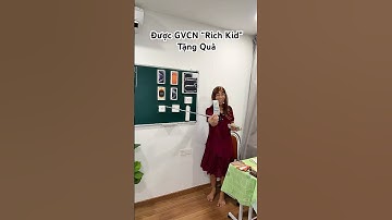 Khi được GVCN “ Rich Kid “ tặng quà 20/10 kiểu :)) #anhmoney #hocsinh #shorts vlog đi học sinh