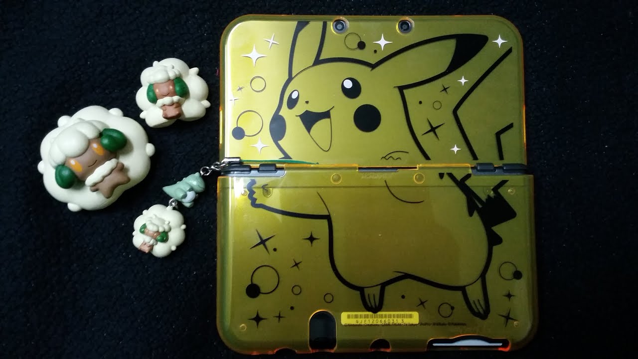 綠紙日常生活實況 NEW3DS LL 偽トロキャプチャ(PIKACHU) 開箱 - YouTube