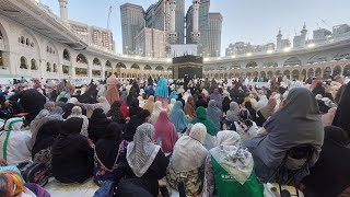 🔴 live sekarang!SITUASI DI MASJIDIL HAROM JEMA'AH HAJI SUDAH MULAI BERDATANGAN