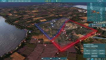 WARNO 3v3 on Battle for Two Lakes with 7. Panzer Gameplay