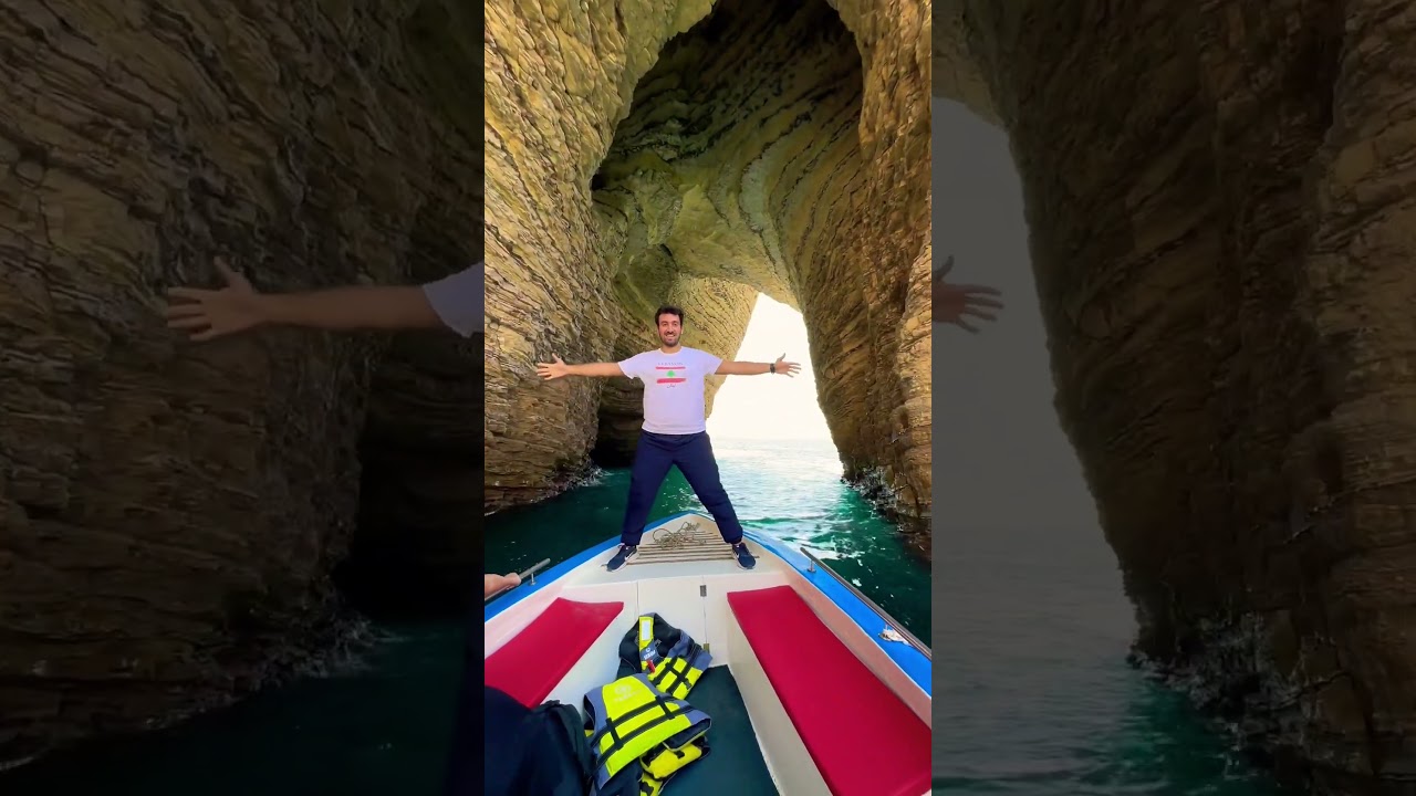 Exploring Beirut biggest rock , Rawche Rock 😍 