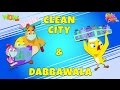 Clean City | Dabbawala - Eena Meena Deeka - Animated cartoon for kids - Non Dialogue