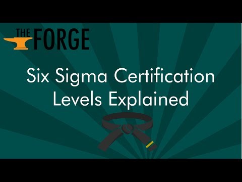 วีดีโอ: ระดับเข็มขัดใน Six Sigma คืออะไร?