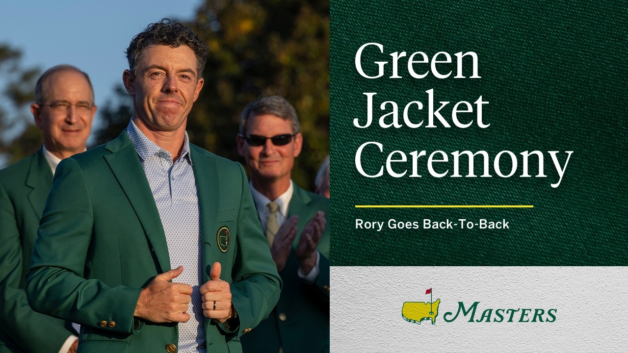 Green Jacket Ceremony: Rory Savours Augusta Double as Family Joins Celebrations