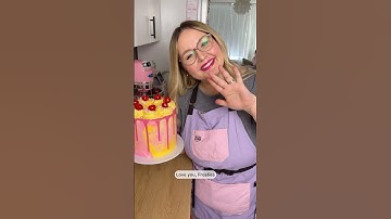 How to make a Marbled Buttercream Cake with Frost Form 🤗www.frostform.com