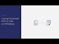 Convert Scanned PDF to Text on Windows with PDFelement