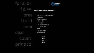 Only 1% Can Solve This Python Trick ! 😱 #shorts #ytshorts #coding #ai #python