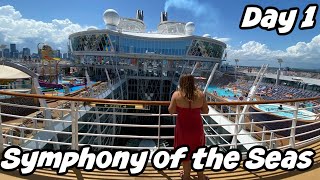 Symphony of the Seas Embarkation Day